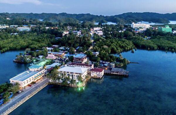 Ocean Star Hotel Koror Bagian luar foto